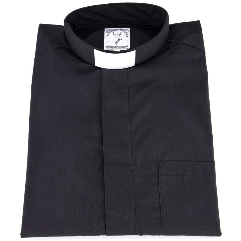 Men’s Plain Clerical Shirt
