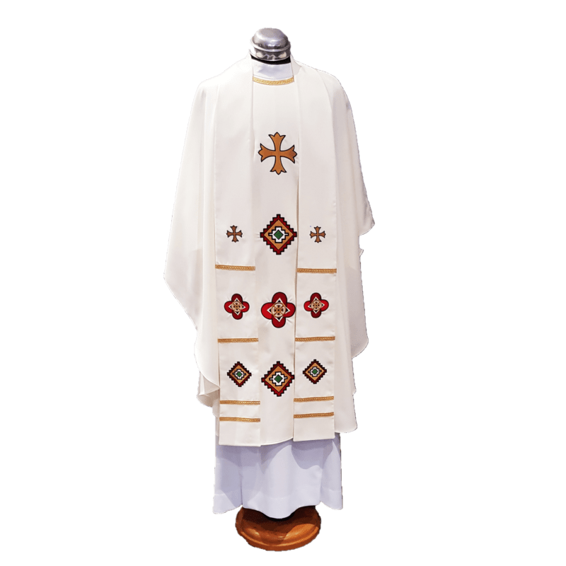 Chasuble & Stole African Motifs